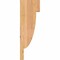 Ekena Millwork Alpine Smooth Corbel, Western Red Cedar, 3 1/2"W x 8"D x 24"H COR04X08X24ALP00SWR - alternate 3